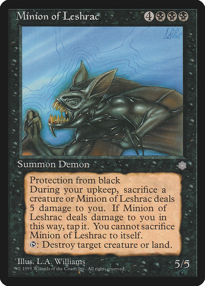 Minion of Leshrac [Ice Age] - Devastation Store | Devastation Store