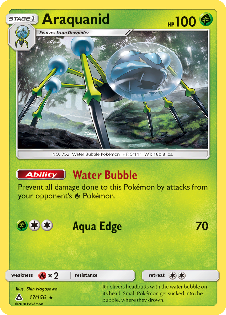 Araquanid (17/156) [Sun & Moon: Ultra Prism] | Devastation Store