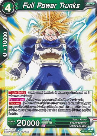 Full Power Trunks [BT2-078] | Devastation Store