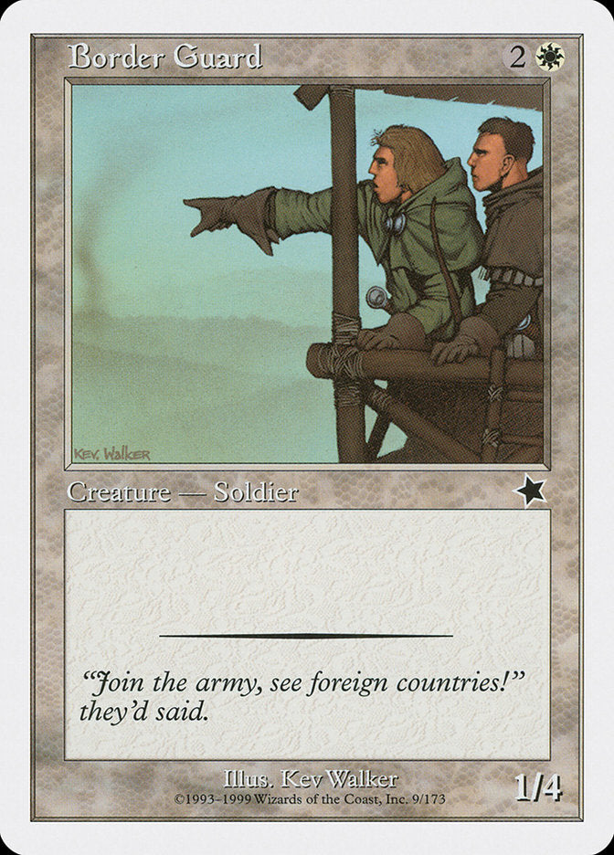 Border Guard [Starter 1999] | Devastation Store