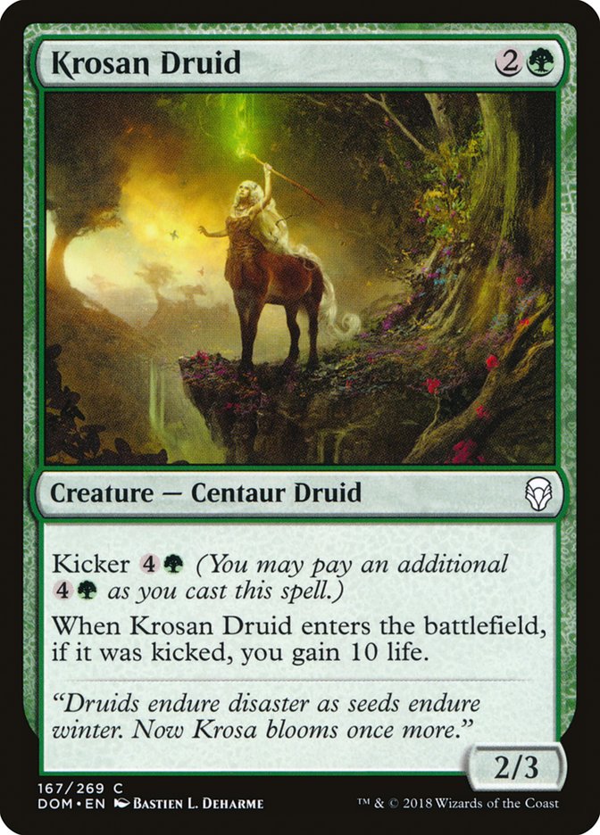 Krosan Druid [Dominaria] | Devastation Store