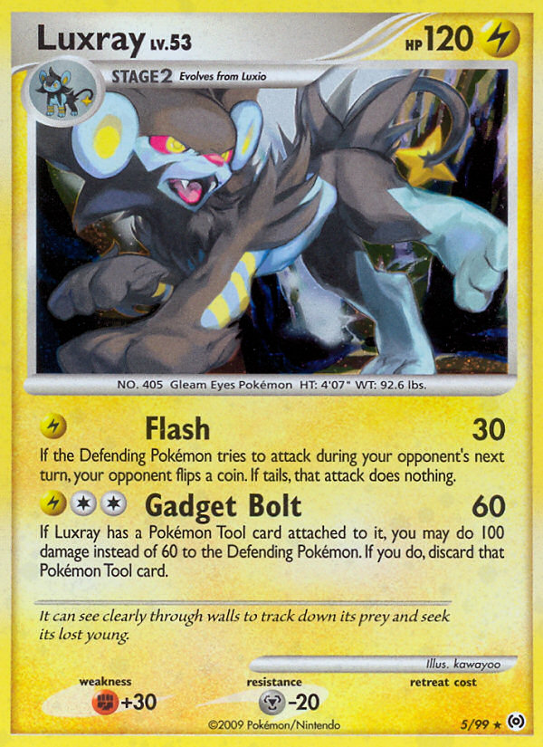 Luxray (5/99) [Platinum: Arceus] | Devastation Store