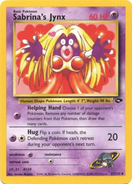 Sabrina's Jynx (57/132) [Gym Challenge Unlimited] | Devastation Store