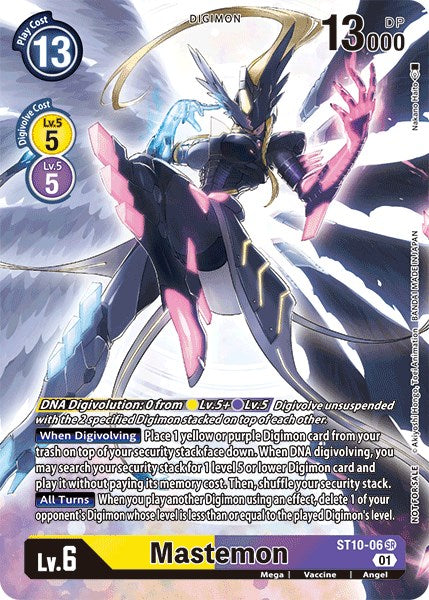 Mastemon [ST10-06] (Alternative Art - Box Topper) [Digital Hazard] | Devastation Store
