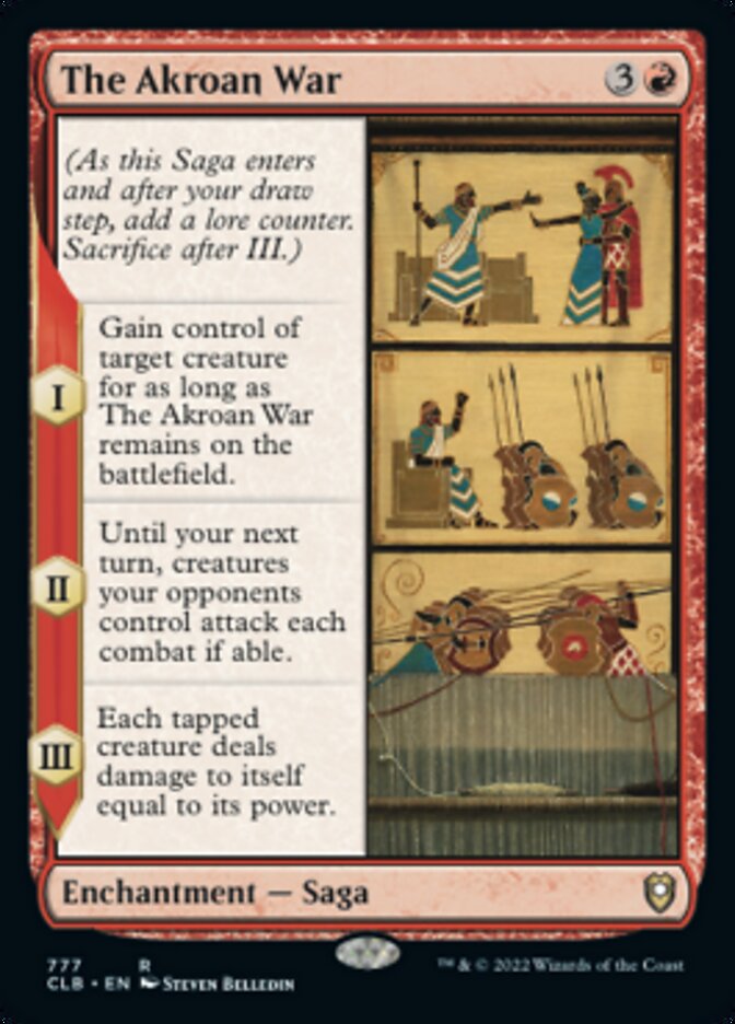 The Akroan War [Commander Legends: Battle for Baldur's Gate] | Devastation Store