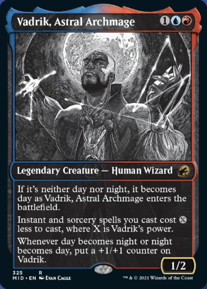 Vadrik, Astral Archmage (Showcase Eternal Night) [Innistrad: Midnight Hunt] | Devastation Store