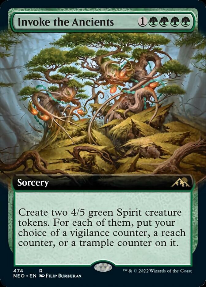 Invoke the Ancients (Extended) [Kamigawa: Neon Dynasty] | Devastation Store