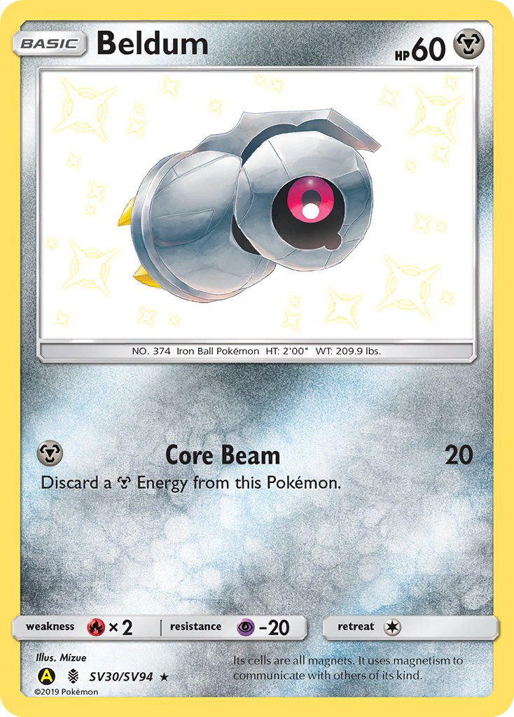Beldum (SV30/SV94) [Sun & Moon: Hidden Fates - Shiny Vault] | Devastation Store
