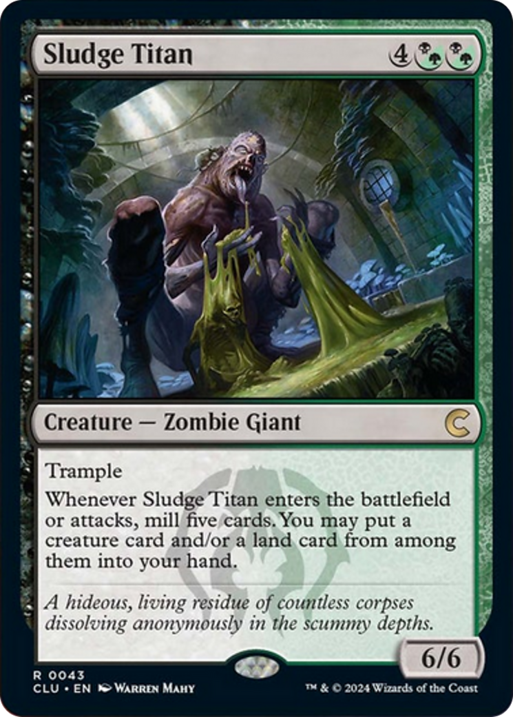 Sludge Titan [Ravnica: Clue Edition] | Devastation Store