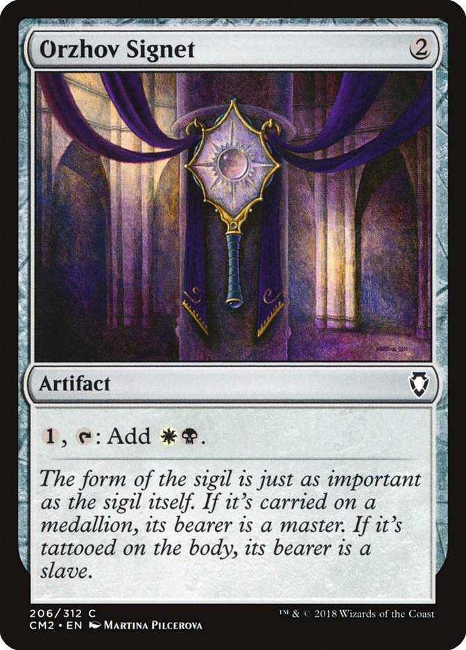 Orzhov Signet [Commander Anthology Volume II] - Devastation Store | Devastation Store