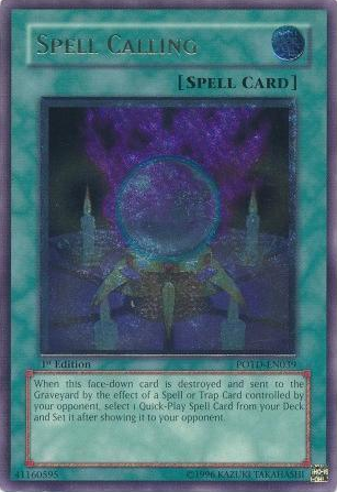 Spell Calling [POTD-EN039] Ultimate Rare | Devastation Store