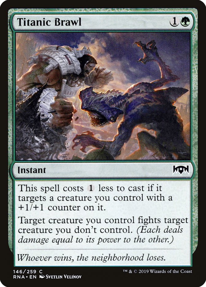 Titanic Brawl [Ravnica Allegiance] | Devastation Store