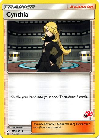 Cynthia (119/156) (Charizard Stamp #59) [Battle Academy 2020] | Devastation Store