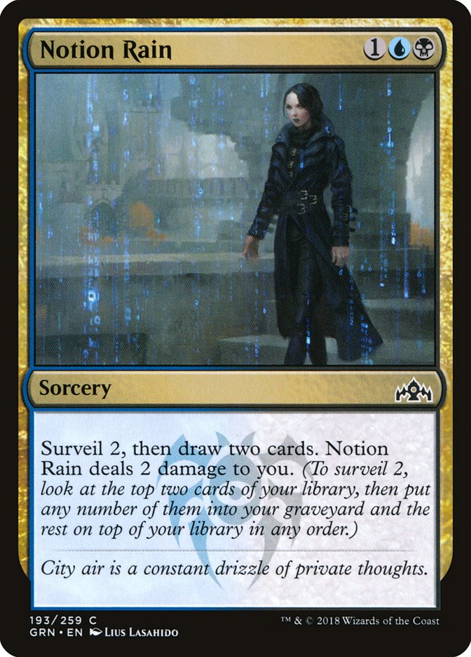 Notion Rain [Guilds of Ravnica] | Devastation Store
