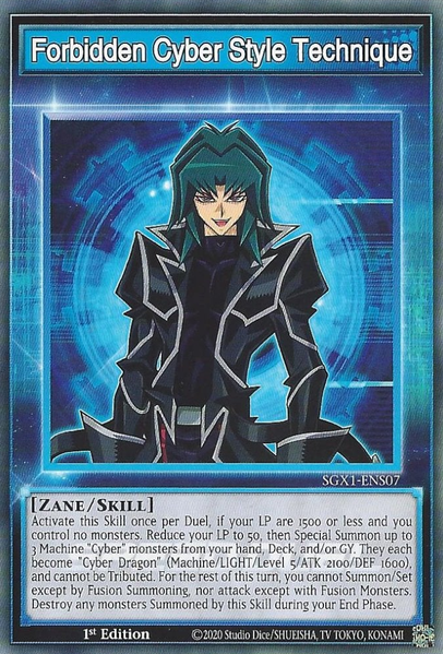 Forbidden Cyber Style Technique [SGX1-ENS07] Common | Devastation Store