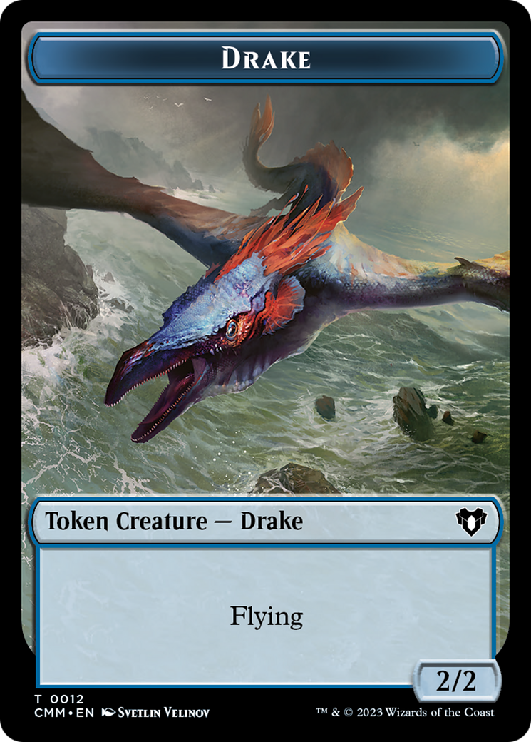 Eldrazi Scion // Drake Double-Sided Token [Commander Masters Tokens] | Devastation Store