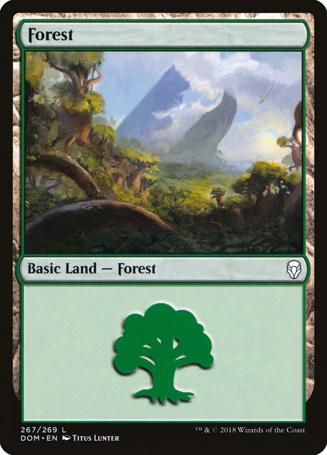 Forest (267) [Dominaria] | Devastation Store