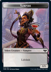 Blood // Vampire (016) Double-sided Token [Innistrad: Crimson Vow Tokens] | Devastation Store