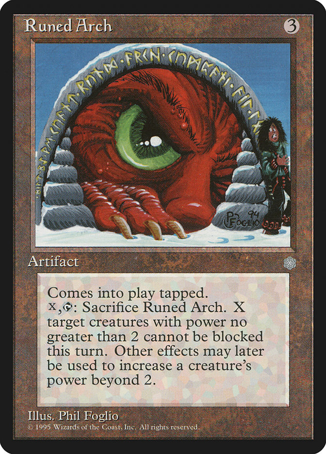 Runed Arch [Ice Age] | Devastation Store