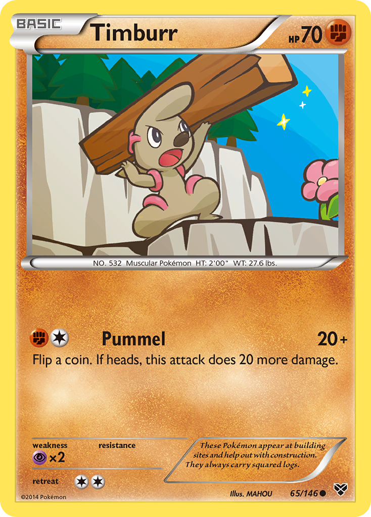 Timburr (65/146) [XY: Base Set] | Devastation Store