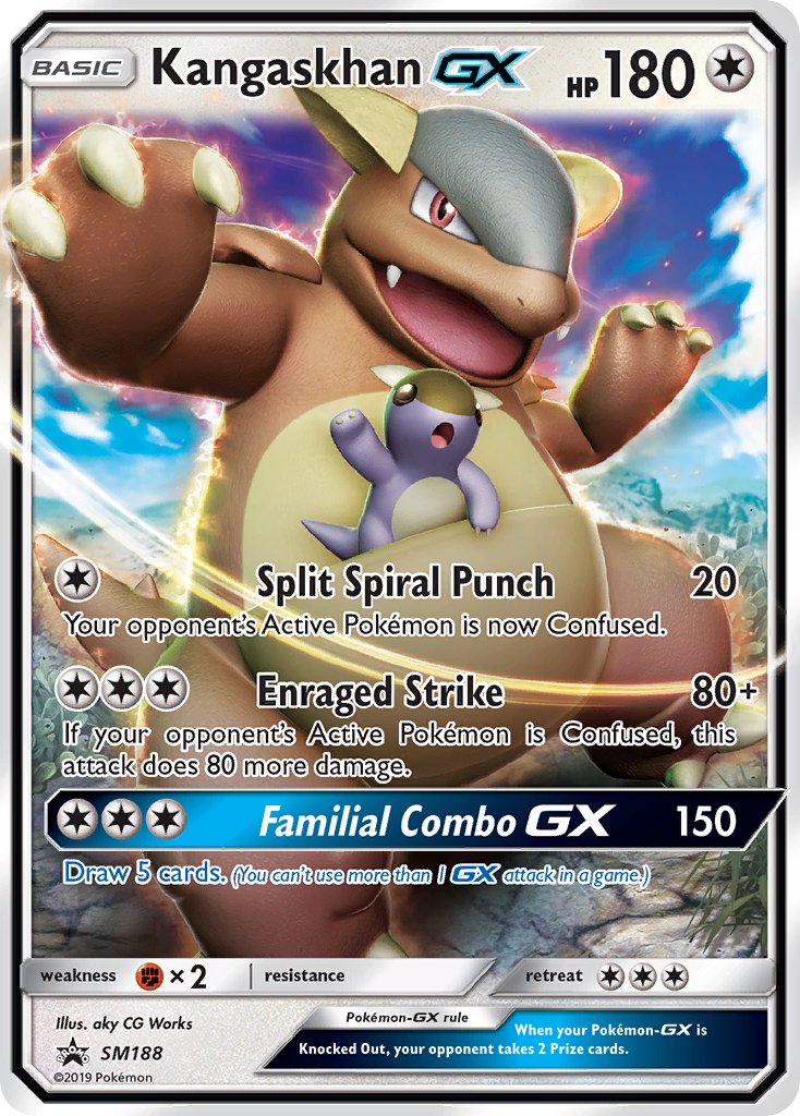 Kangaskhan GX (SM188) [Sun & Moon: Black Star Promos] | Devastation Store