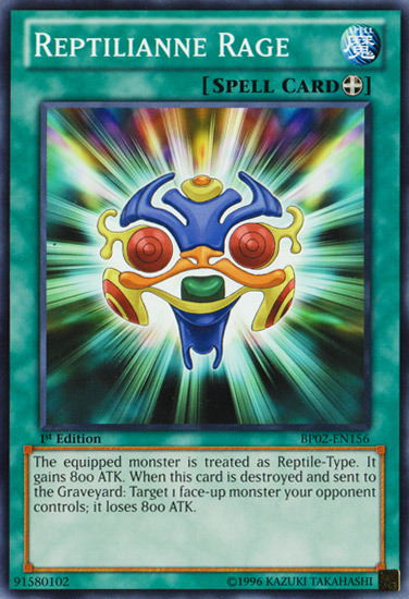 Reptilianne Rage [BP02-EN156] Mosaic Rare | Devastation Store