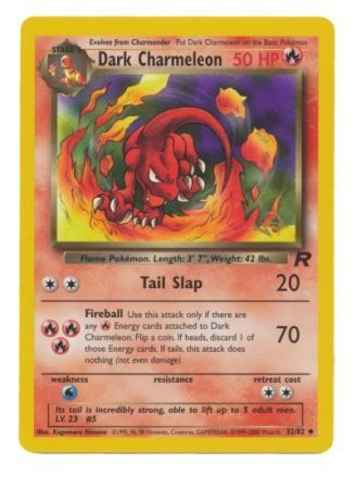 Dark Charmeleon (32/82) (W Stamped Promo) [Team Rocket Unlimited] | Devastation Store