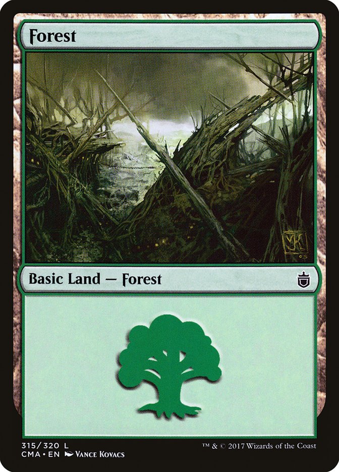 Forest (315) [Commander Anthology] | Devastation Store