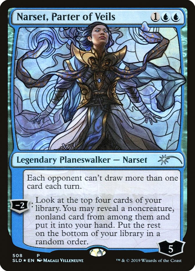 Narset, Parter of Veils (Stained Glass) [Secret Lair Drop Promos] | Devastation Store
