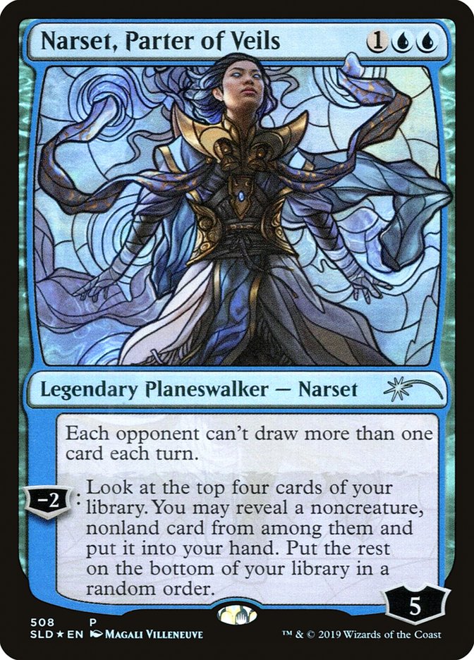 Narset, Parter of Veils (Stained Glass) [Secret Lair Drop Promos] | Devastation Store