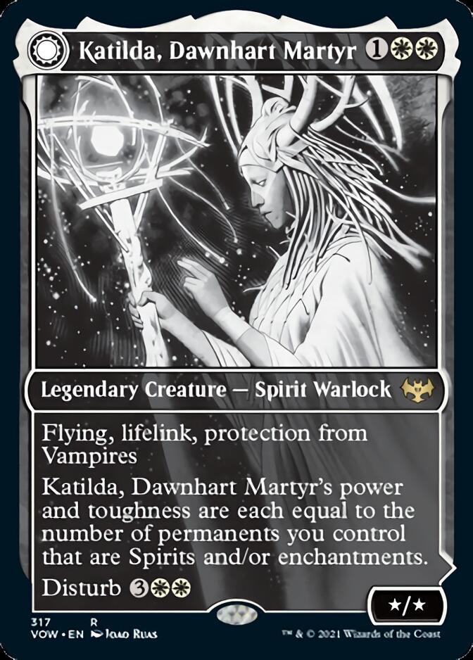 Katilda, Dawnhart Martyr // Katilda's Rising Dawn (Showcase Eternal Night) [Innistrad: Crimson Vow] | Devastation Store