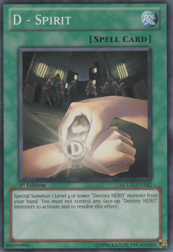 D - Spirit [LCGX-EN142] Common | Devastation Store