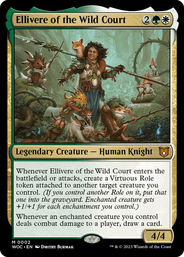 Ellivere of the Wild Court [Wilds of Eldraine Commander] | Devastation Store