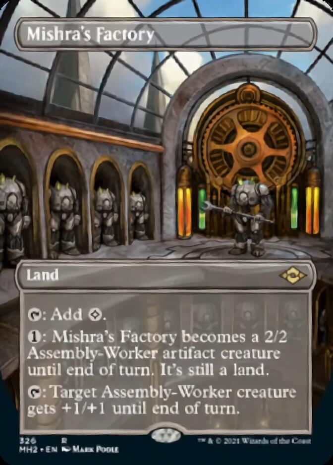 Mishra's Factory (Borderless Alternate Art) [Modern Horizons 2] | Devastation Store
