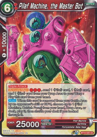 Pilaf Machine, the Master Bot (BT10-025) [Rise of the Unison Warrior 2nd Edition] | Devastation Store