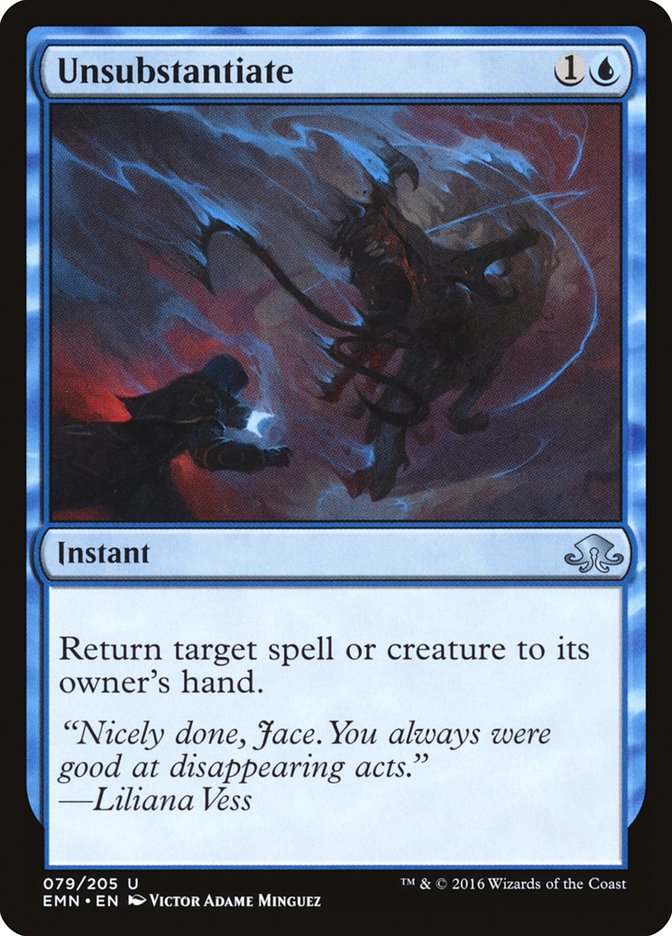Unsubstantiate [Eldritch Moon] | Devastation Store