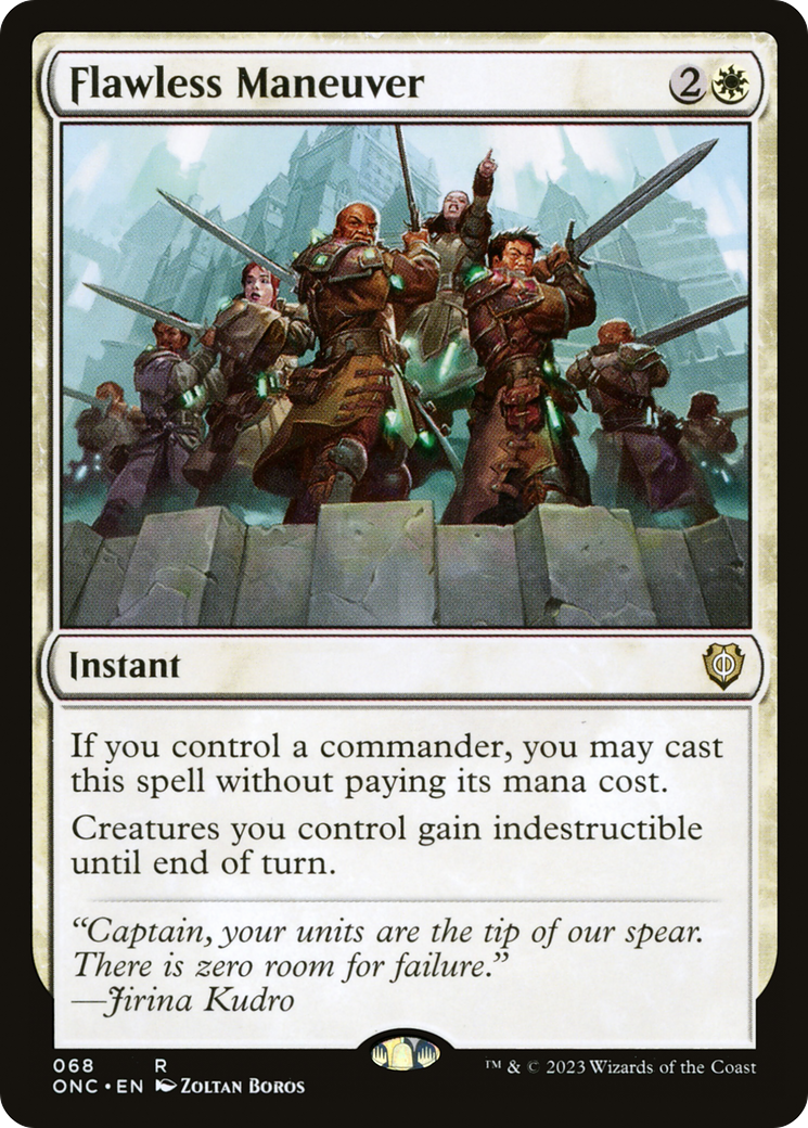 Flawless Maneuver [Phyrexia: All Will Be One Commander] | Devastation Store