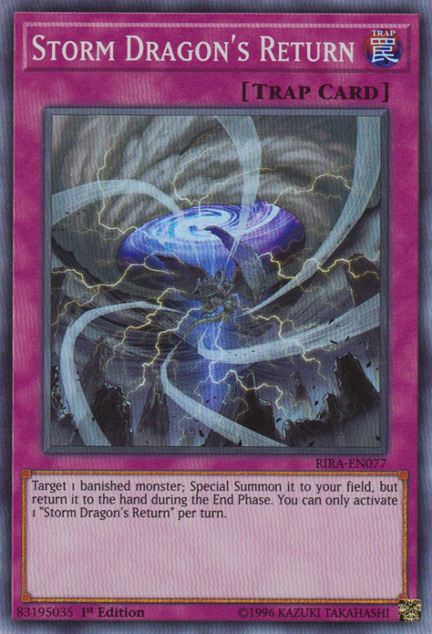 Storm Dragon's Return [RIRA-EN077] Super Rare | Devastation Store