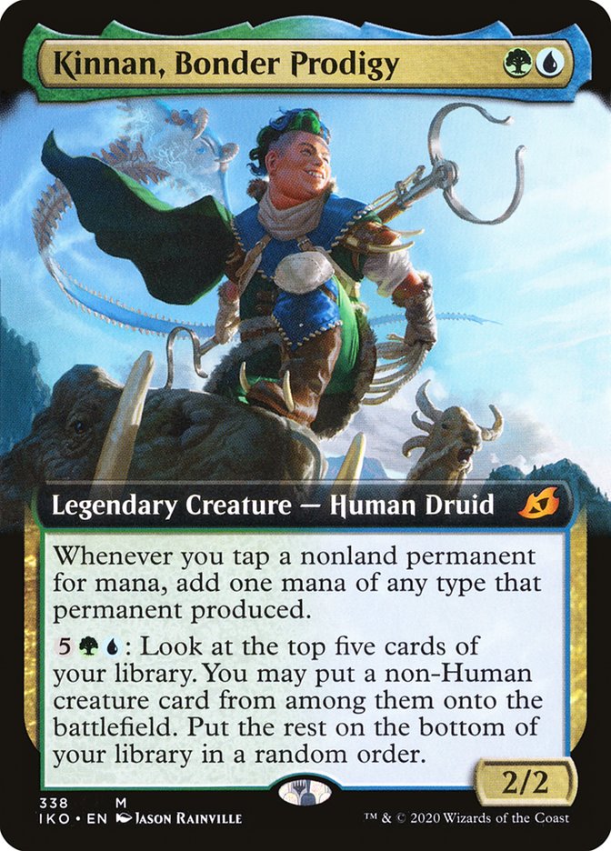 Kinnan, Bonder Prodigy (Extended Art) [Ikoria: Lair of Behemoths] | Devastation Store