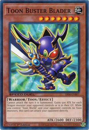Toon Buster Blader [SS04-ENB07] Common | Devastation Store