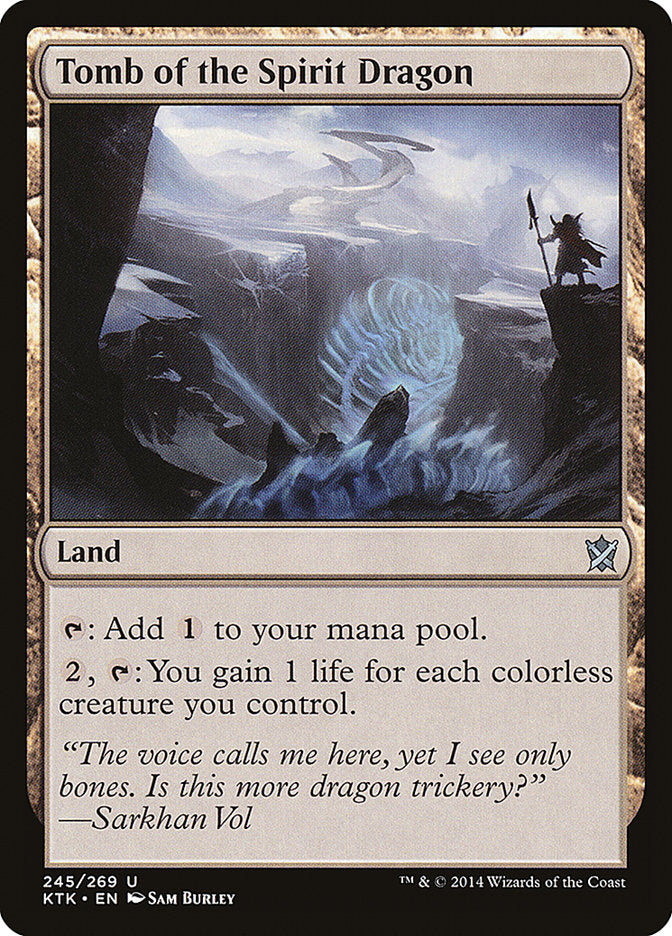 Tomb of the Spirit Dragon [Khans of Tarkir] | Devastation Store
