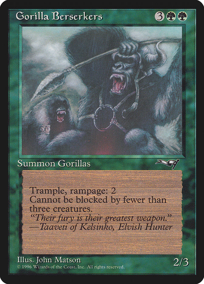 Gorilla Berserkers (Mouths Open) [Alliances] - Devastation Store | Devastation Store