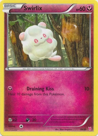Swirlix (18/30) [XY: Trainer Kit 1 - Wigglytuff] | Devastation Store