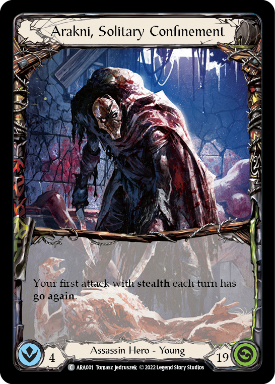 Arakni, Solitary Confinement [ARA001] (Outsiders Arakni Blitz Deck) | Devastation Store