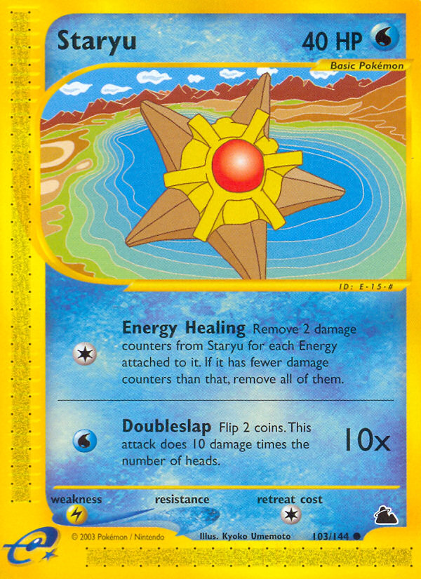 Staryu (103/144) [Skyridge] | Devastation Store