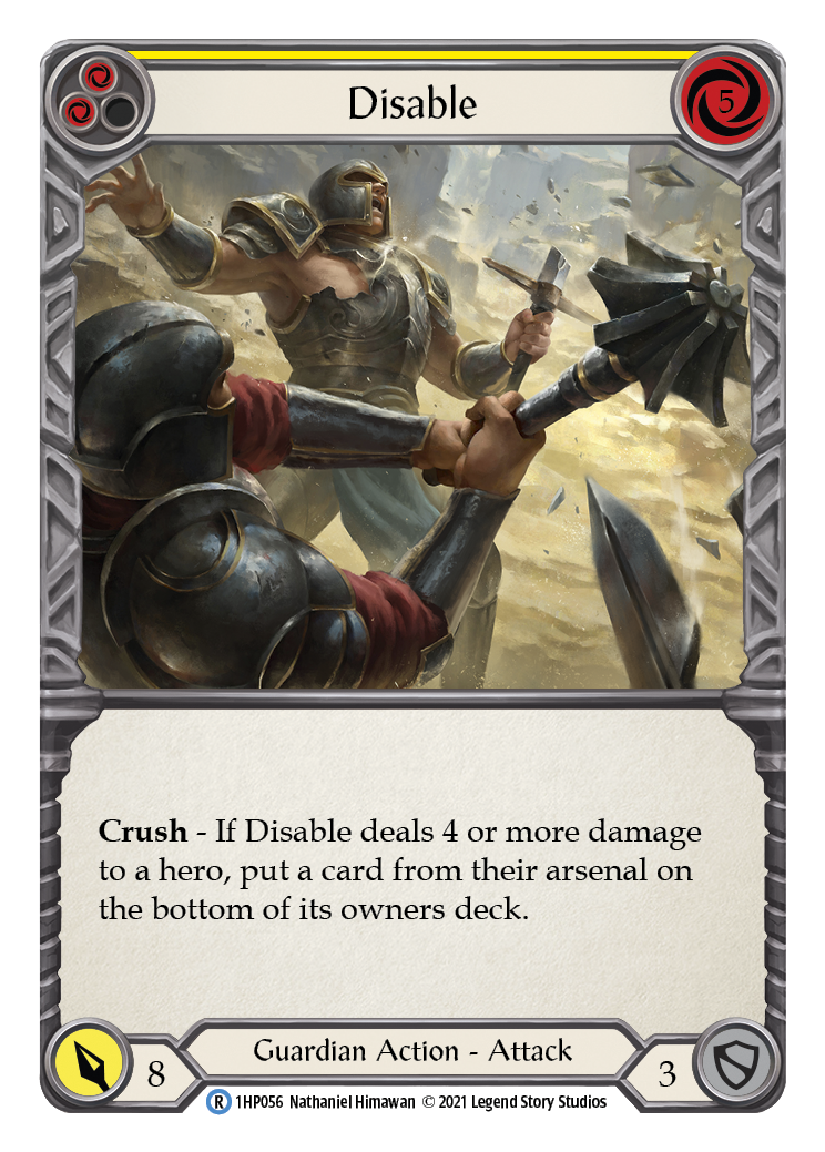 Disable (Yellow) [1HP056] | Devastation Store