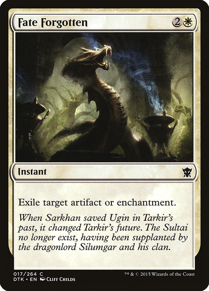 Fate Forgotten [Dragons of Tarkir] | Devastation Store