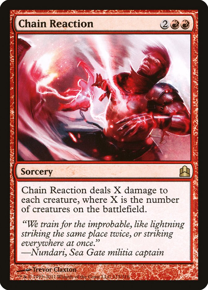 Chain Reaction [Commander 2011] | Devastation Store