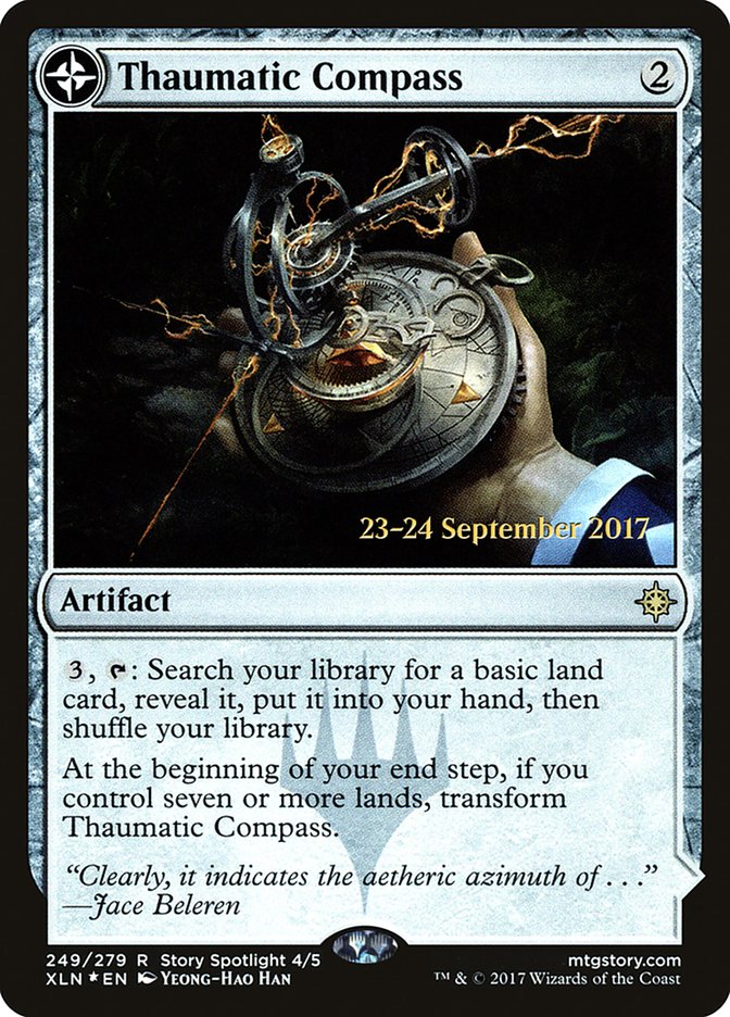 Thaumatic Compass // Spires of Orazca  [Ixalan Prerelease Promos] - Devastation Store | Devastation Store