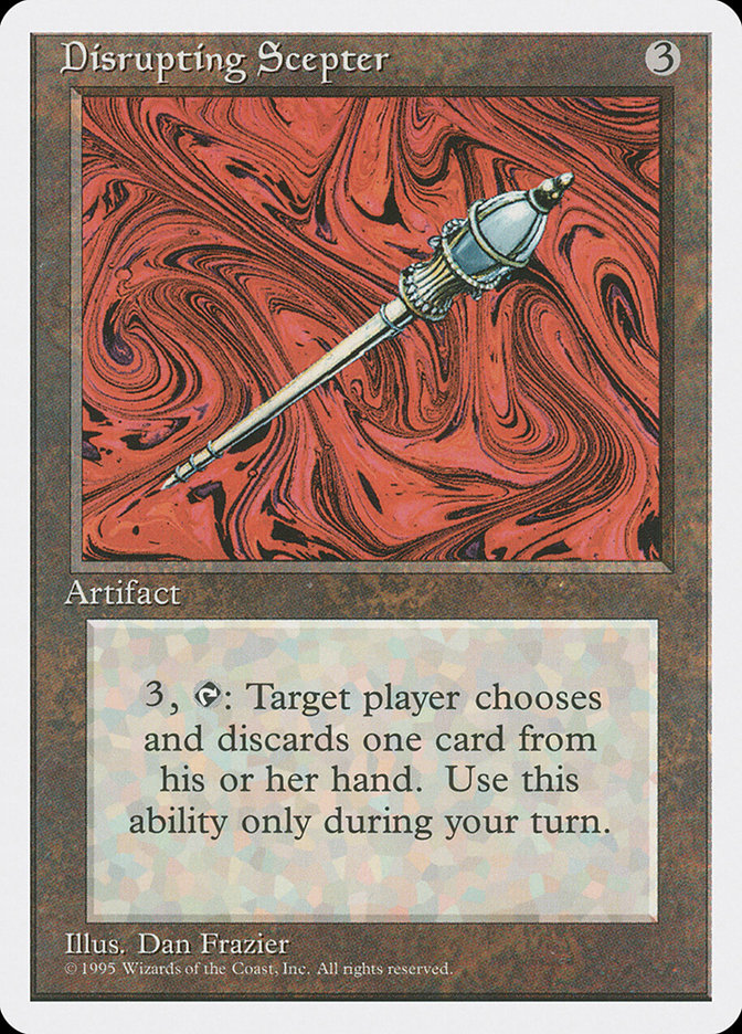 Disrupting Scepter [Fourth Edition] | Devastation Store